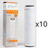 Kit 10 Un Refil Hidrofiltros Clor 9.3/4 Elemento Filtrante - 1