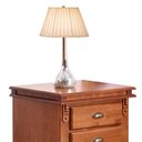 Ver imagem 2 de Mesa de Cabeceira 4 Gavetas Manchester 2044 Linz Móveis - Imbuia Glazer