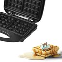 Ver imagem 3 de Máquina de Waffle 127v Preto - Be Smart