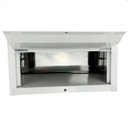 Ver mais imagens de Caixa de Correio Frente Inox Polido Corpo em Aço Embutir na Parede - Arkell