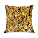 Ver imagem 5 de Kit com 4 Capas para Almofadas Decorativas Onça Pintada