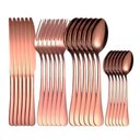 Ver imagem 3 de Conjunto de Talhes Cor Rose com Suporte - 25 Peças