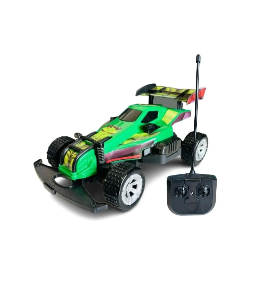 Carro de Controle Remoto Hulk 24 Cm Aventura e Diversão