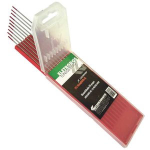 Eletrodo Tungstênio 1/8" com 2% Tórios com 10 Peças - 12015512 - CARBOGRAFITE