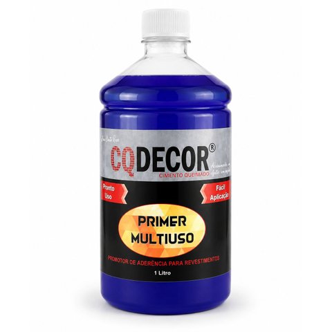 Primer Multiuso Cq Decor 1L Promotor de Aderência Revestimentos
