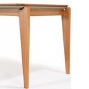 Ver imagem 4 de Mesa Rana 6 Lugares – Madeira Eucalipto Nobre e Tampo Laminado Verde