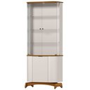 Ver mais imagens de Cristaleira para Sala de Jantar Bar 3 Portas Verbena N01 Off White Ypê - Lyam Decor