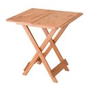 Ver imagem 2 de Mesa Dobrável Multiuso Reforçada Madeira Maciça Envernizada:natural Verniz