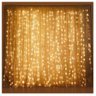 Cascata De Natal 320 LED Luz Amarela 8 Funções 3x2m 220V - 1