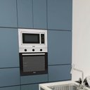 Ver imagem 2 de Microondas de Embutir Tramontina Easy 25l Aço Inox Acetinado Touch 8 Funções 220v