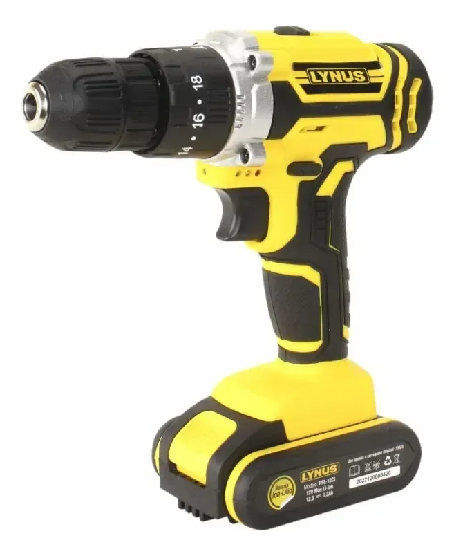 Parafusadeira e Furadeira de Impacto Lynus Pfl-12ci - 4