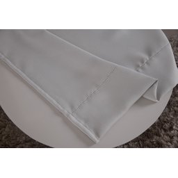 Cortina Tecido Blackout Off White 560x230cm para Varão Fastlar Cortina para Varão - 5