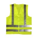 Ver imagem 1 de Colete Sinalizador Faixa Refletiva Segurança do Trabalho Epi Proteçao Obra Estrada Avenida Rodovia