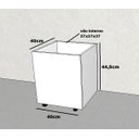 Ver imagem 2 de Baú com Rodízios em Mdf Multiuso Infantil para Brinquedos