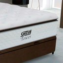 Ver imagem 2 de Cama Box Queen Preta e Colchão de Molas Ensacadas Tower Gazin Colchões 158cm