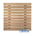 Ver imagem 2 de Jardim Vertical Painel Modular 50x50 Cm Eucalipto sem Pintura Neonx Recuo 8 Cm
