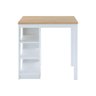 Bancada Cozinha Gourmet Ditália 3 Prateleiras CD-1022 cor:branco - 7