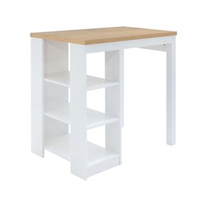 Bancada Cozinha Gourmet Ditália 3 Prateleiras CD-1022 cor:branco