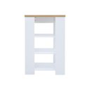 Ver imagem 6 de Bancada Cozinha Gourmet Ditália 3 Prateleiras CD-1022 cor:branco