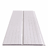 Forro de Pvc Branco Pacote com 15 Folhas de 1m 200x7mm Branco top pvc geminado - 1