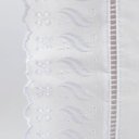 Ver imagem 2 de Jogo de Lençol Queen 3 Peças Basic Percal 180 Fios Lese Bordado Inglês - Branco