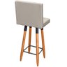 Kit 2 Banqueta Grace Para Cozinha Gourmet Ou Balcão Área Gourmet Pés Palito Corino - 5