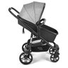 Carrinho de Passeio para Bebê Multikids 0-15kgs C/ Berço Moises Beyond Preto - Bb429out [reembalado] - 7