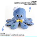 Ver imagem 2 de Pelúcia Interativa Educativa Polvo Octoplush Descoberta das Cores Musical Azul Baby Einstein Octoplu