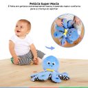 Ver imagem 3 de Pelúcia Interativa Educativa Polvo Octoplush Descoberta das Cores Musical Azul Baby Einstein Octoplu