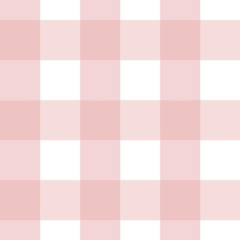 Papel de Parede Doce Estilo Xadrez Rosa 81925
