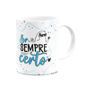 Caneca Divertida Flork - Sr Sempre Certo - Branca - 2