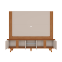Ver imagem 2 de Rack com Painel Roma 217cm Marrom Off White - Casa D