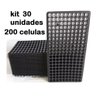 Kit 30 Bandeja Sementeira Para Produção De Mudas 200 Células - 1