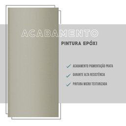 Conjunto 2 Cadeiras 1724 Tubo Prata Napa Marrom Escuro Carraro - 5