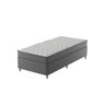 Cama Box Solteirão Gladiador Mola Ensacada Individual Acoplado Cinza Softflex - 3