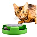 Ver imagem 4 de Arranhador para Gato com Brinquedo Interativo Anti Estresse