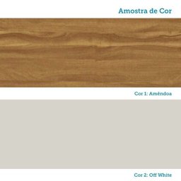 Cozinha Modulada Completa 6 Peças 12 Portas 4 Gavetas e Vidro Reflecta 100% Mdf Vicenza Espresso Móveis - 13