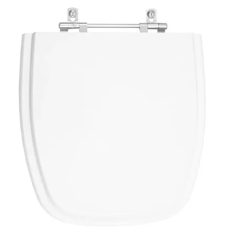 Assento Sanitário Poliester Flex Branco para vaso Deca