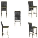 Ver imagem 3 de Mesa Bistro e 2 Banquetas Roma Fendi Corda Náutica 13 Trama Original