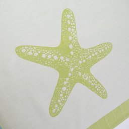 Pano de prato Estrela do mar 50x70cm 100% Algodão - 2