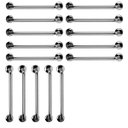 Ver imagem 1 de Barra de Apoio 60cm Aço Inox Kit 15 Unidades Idoso Gestante Criança Banheiro Box Suporte Resistente