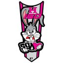 Ver imagem 1 de Adesivo Faixa Gravata sem Resina Moto Cg 150/160 Pernalonga Rosa