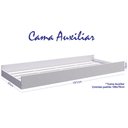 Ver imagem 6 de Berço Cama Multifuncional com Auxiliar Branco Completa Móveis