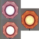 Ver imagem 2 de Luminaria de Mesa Com Garra Touch Presilha Led Articulavel Diamante 3 Cores Abajur Flexivel Trabalho