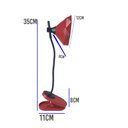 Ver imagem 3 de Luminaria de Mesa Com Garra Touch Presilha Led Articulavel Diamante 3 Cores Abajur Flexivel Trabalho