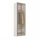 Ver imagem 4 de Guarda-roupa Modular 2 Portas Reflecta com Gavetas 90cm Altezza