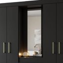 Ver imagem 3 de Guarda-roupa Sereno - Mdp 4 Portas e 3 Gavetas - Fiorello