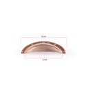 Ver imagem 2 de Puxador Concha Colonial Kit com 4 Peças: Rose Gold