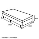 Ver imagem 5 de Base Box Baú Para Colchão Solteiro Thor Umaflex 188cm x 88cm