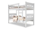 Ver imagem 1 de Beliche Solteiro Esmeralda MDF com 2 Colchões D23 Guarda Corpo Escada Central Converte em 2 Camas